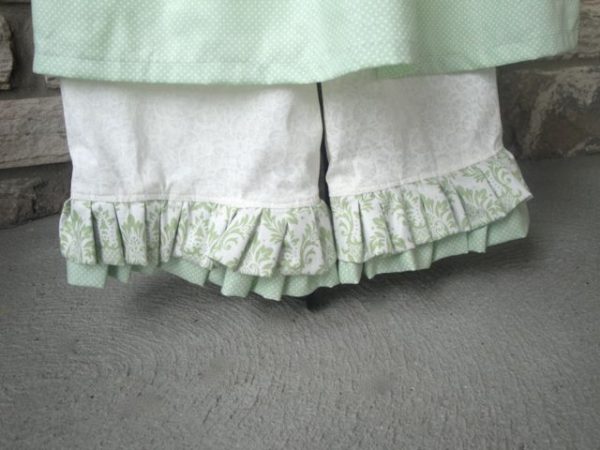 Shabby Sage Chic Knot Dress/Capris (size 4T) - Image 4