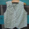 Dino Blues Reversible Boys Vest - Image 2