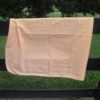 Orange Chevron Receiving Blanket