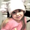 White Fleece Hat - Image 2
