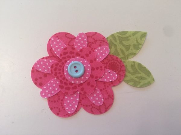 Pink Flowers Applique - Image 3