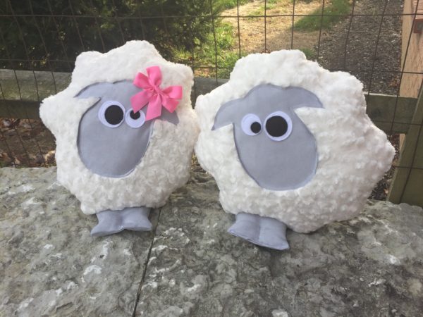 Funky Sheep Pillow