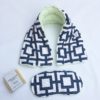 Spa Gift Set Navy Geometric