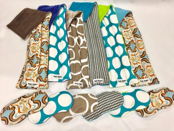 Spa Gift Set Teal/White Dots (Green back) - Image 2
