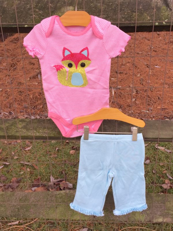 Baby Girl Foxy Set  6-9 months