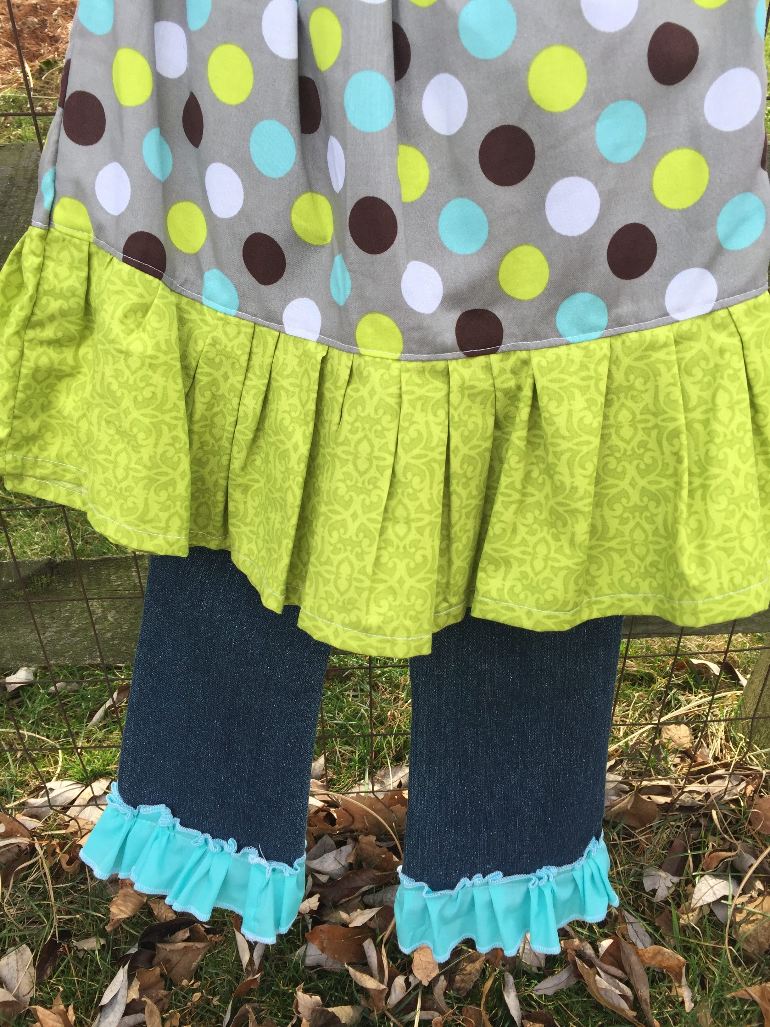 Splendid Dot Pillowcase Dress (size 3) - Image 2