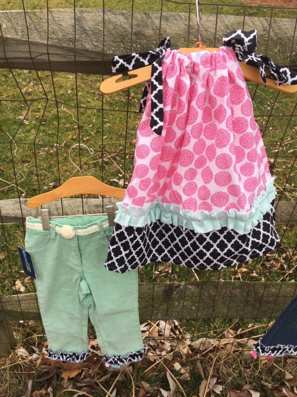 Girls Clothing Maddie 2 Dress/Pant Set (size 2) - Image 3