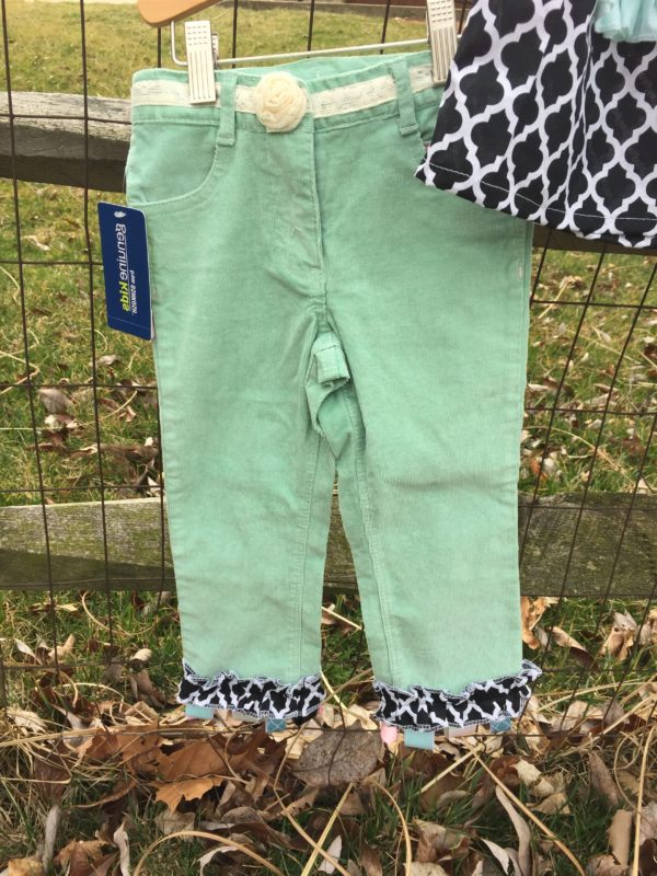 Girls Clothing Maddie 2 Dress/Pant Set (size 2) - Image 4