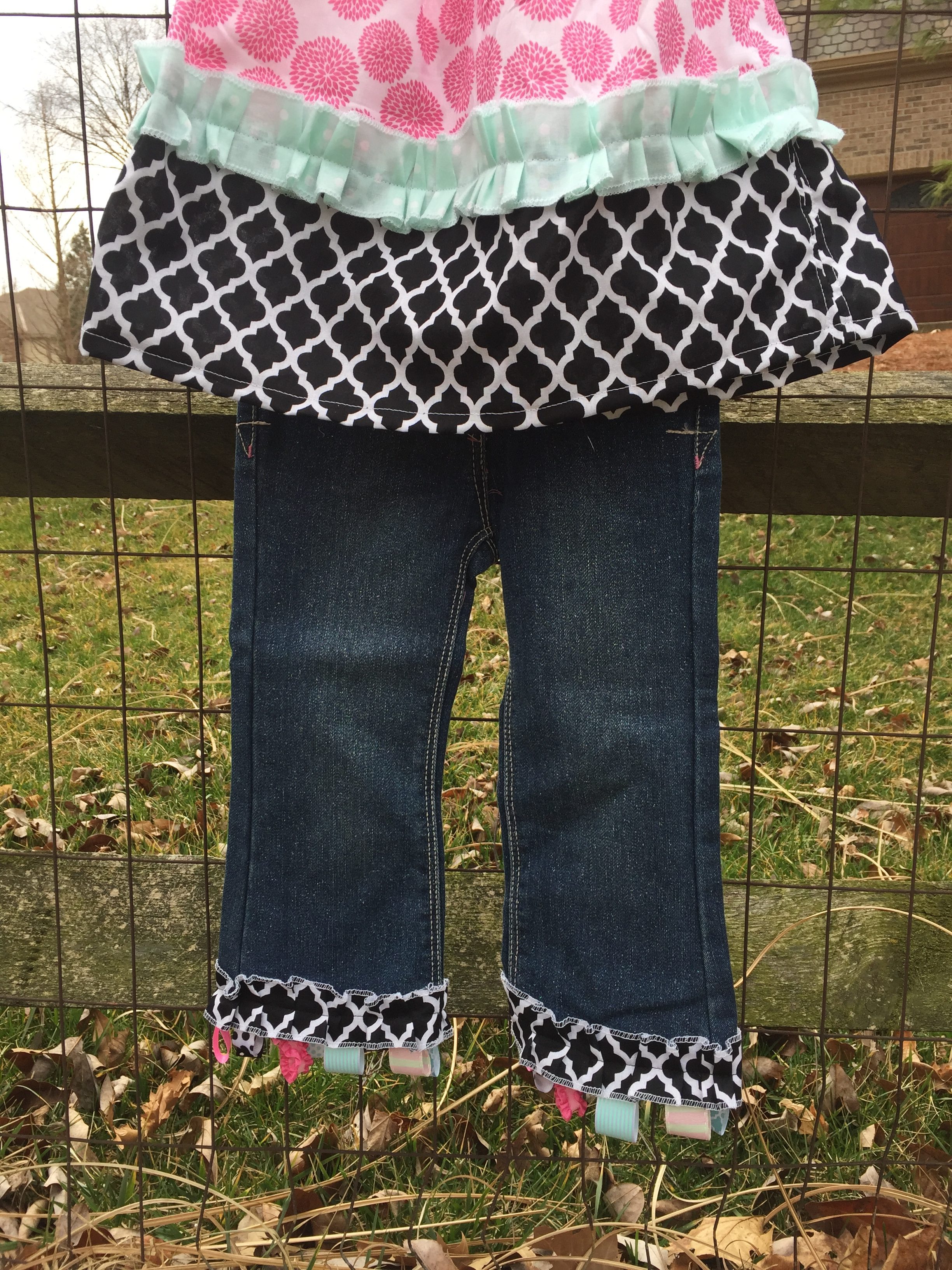 Girls Clothing Maddie Dress/Pant Set (size 2) - Image 3
