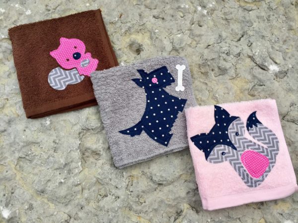 Washcloth Gift Set - Sailboat, Bathtub, Fish - Image 2