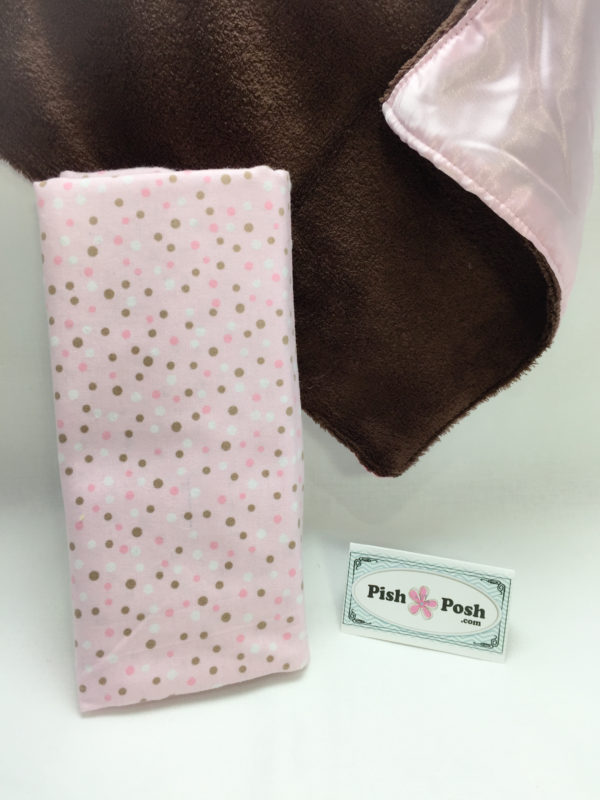 Pink and Brown Baby Gift Set