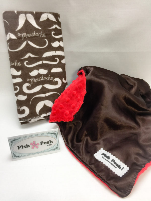 Mustache Baby Gift Set