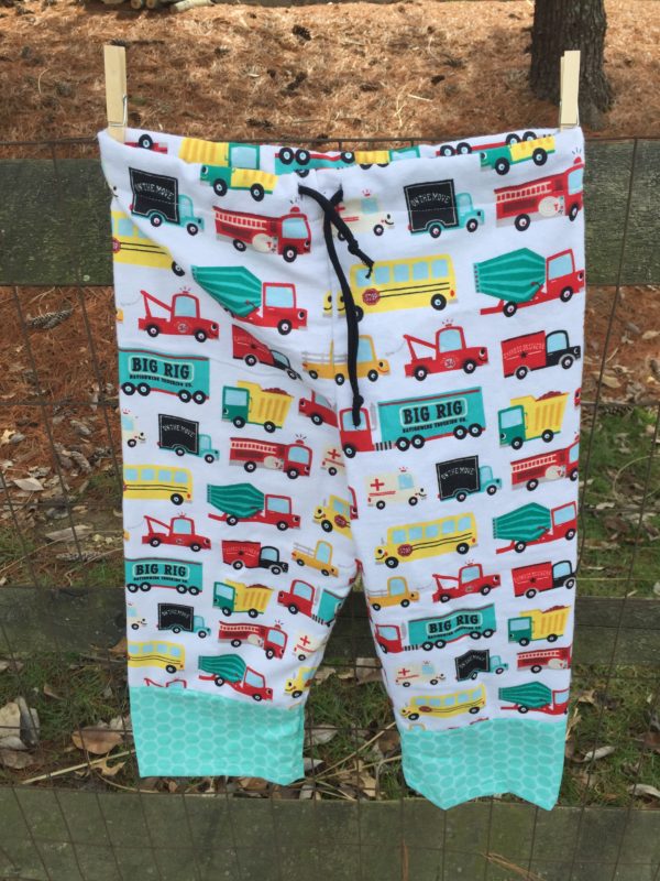 Trucks Children Pajama Bottoms