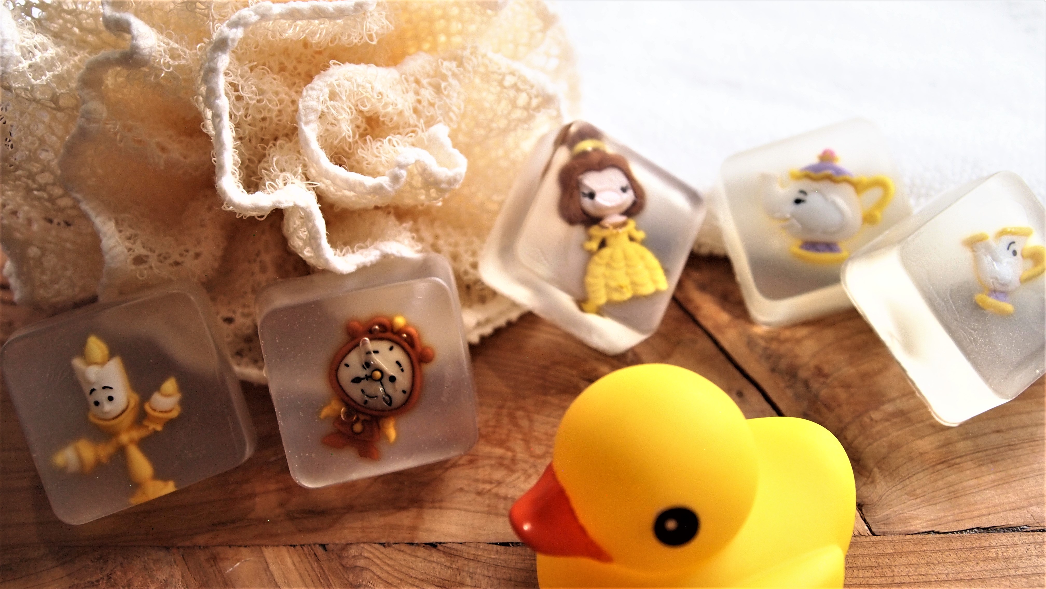 Beauty and the Beast Sudz Soap - The Button Collector Edition