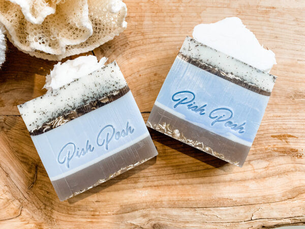 Winter Blues Handmade Soap - MP Soap - Goats Milk