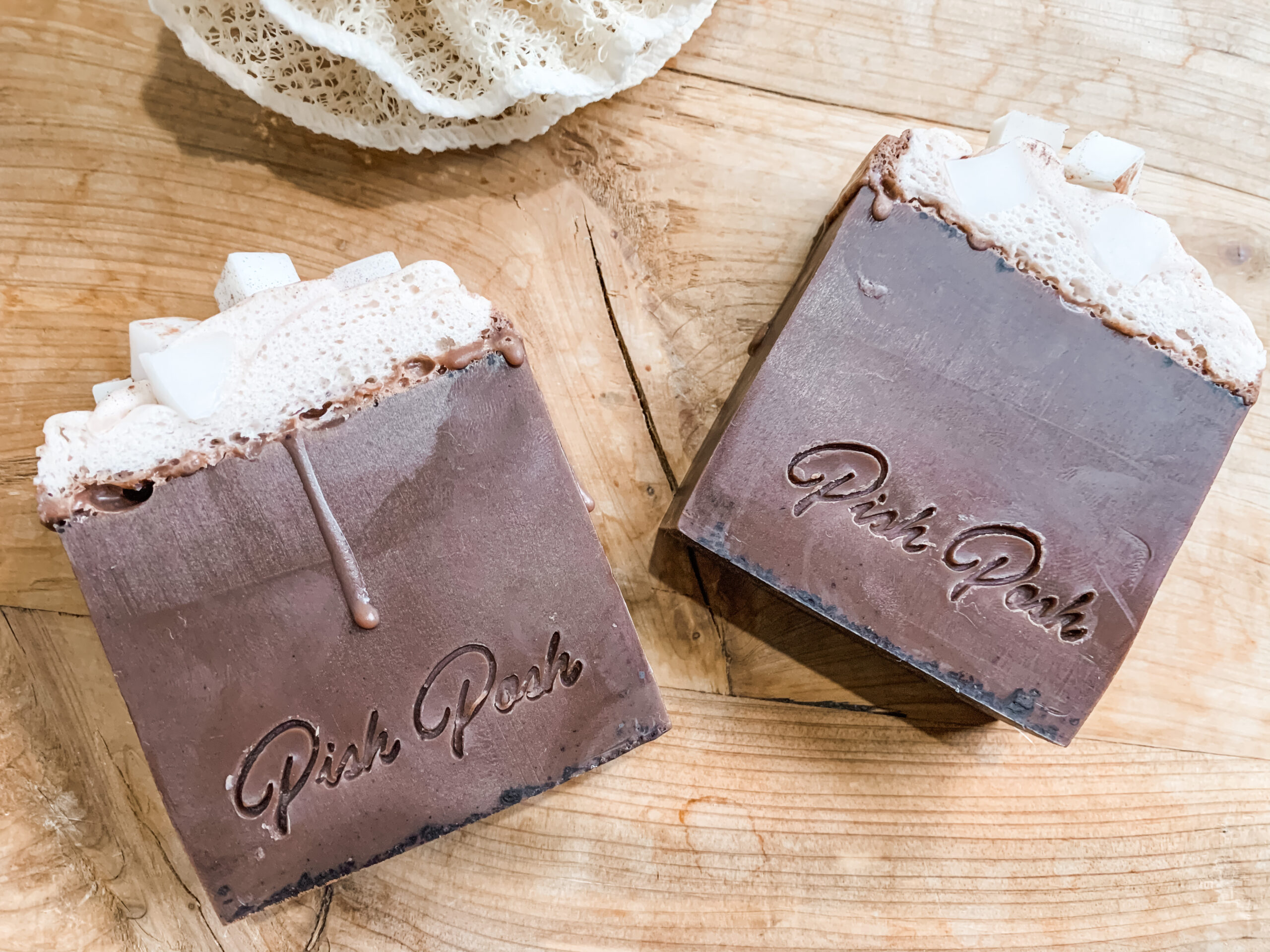 Hot Chocolate Shea Butter Handmade Soap - MP Soap - Goats Milk - Image 2