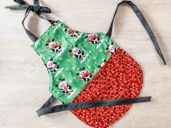 Halloween/Christmas Double sided Kid's Apron - Image 2