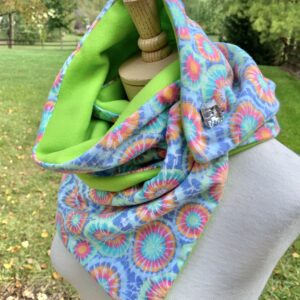 Fleece Scarf - Tie Dye