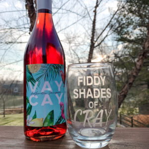 Stemless Wine Glasses - Fiddy Shades of Cray