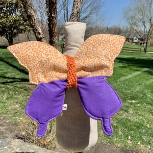 Butterfly Wings - Orange & Purple