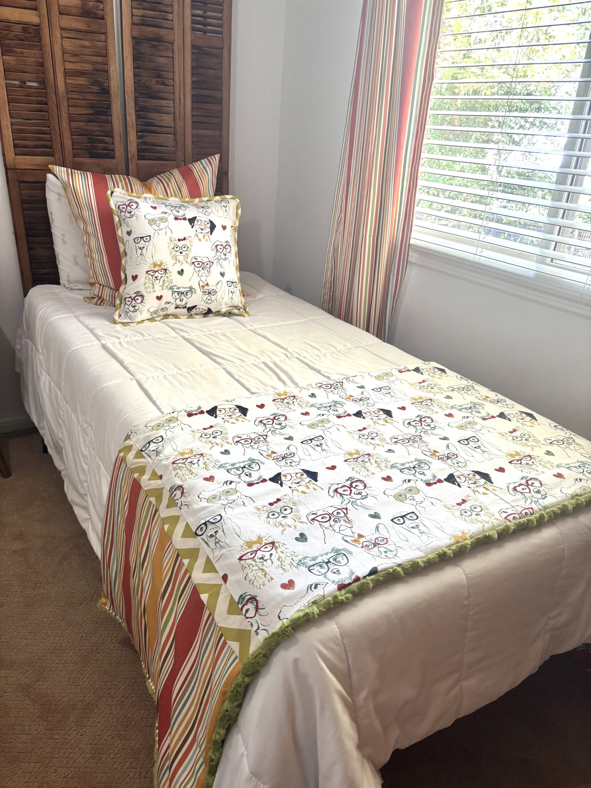 Good Dog Bed Runner Set (Twin/Full)