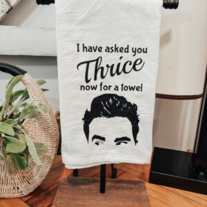 Kitchen Tea Towel - Thrice