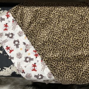 Pillowcase Minky Animal