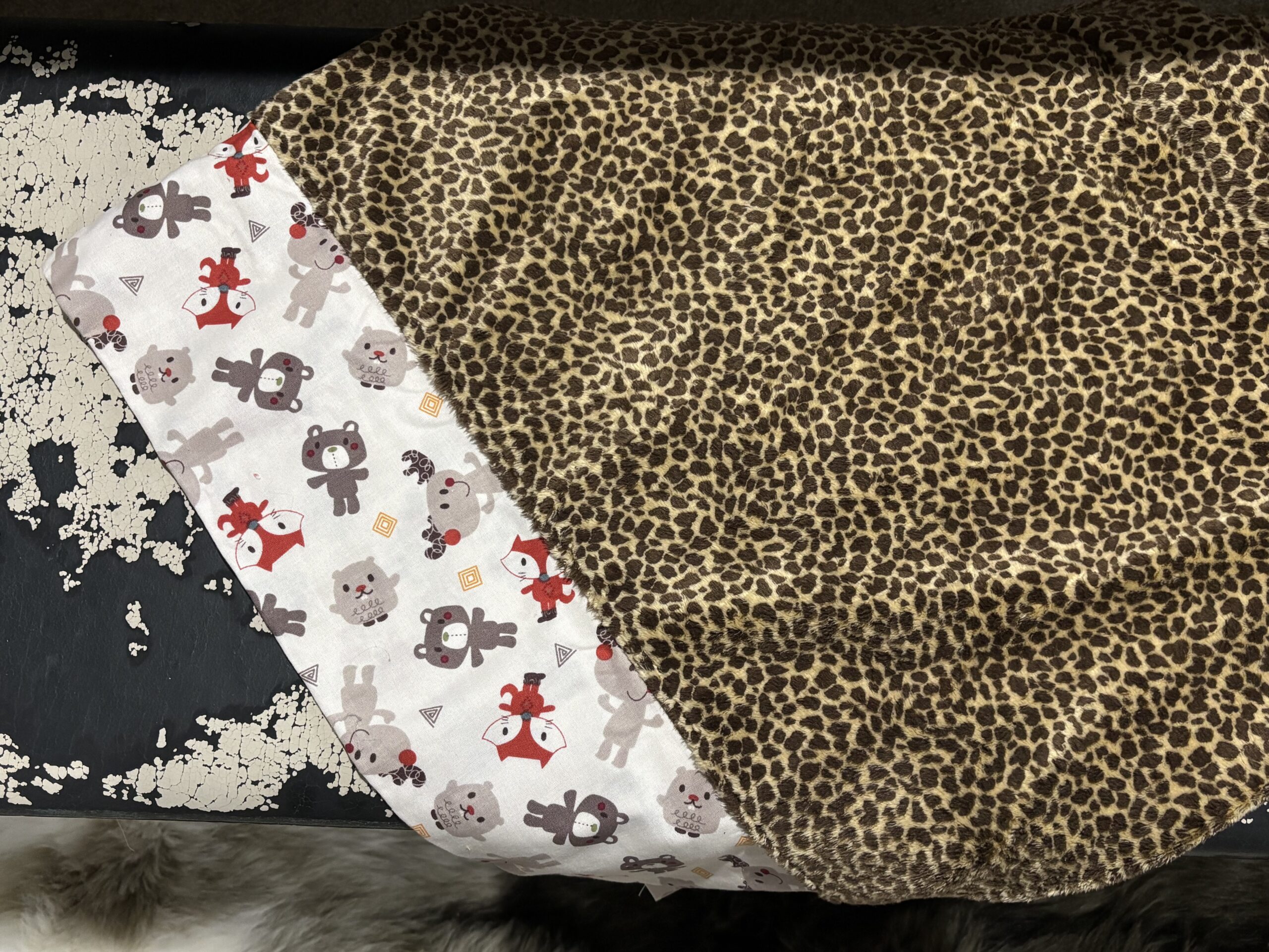 Pillowcase Minky Animal