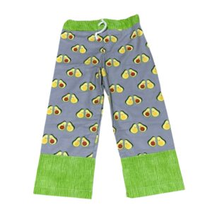 Avocado Go To Bed Children Pajama Bottoms