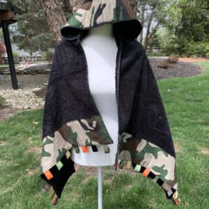 Camo Hooded Tag Towel